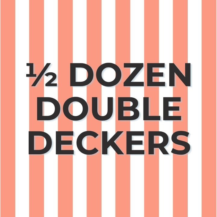 Half Dozen Double Decker Cookies
