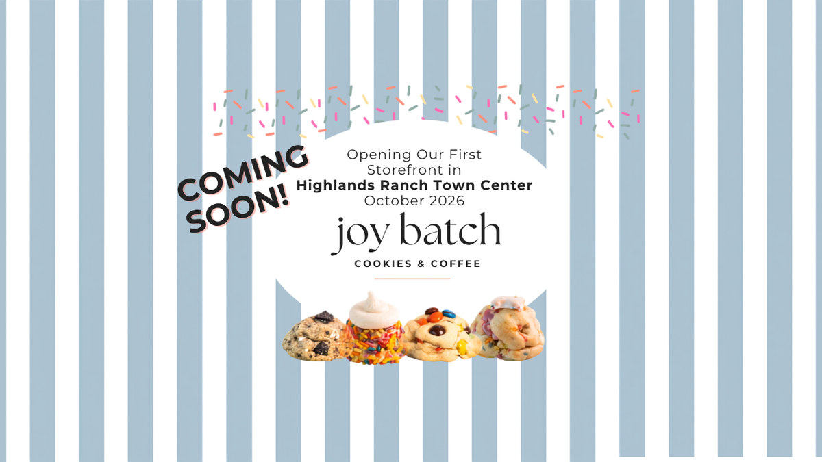Joy Batch Cookies and Coffee